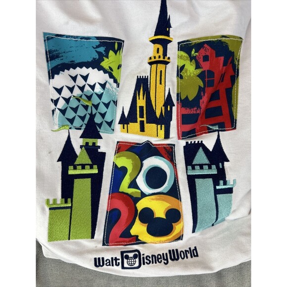 Disney Parks WDW 2020 Cinch Sack Drawstring Tote Bag Disney World‎ Vacation - Picture 2 of 9